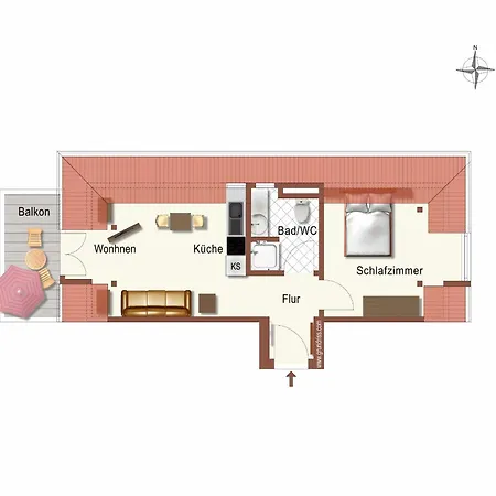 Haus Kuehlung 16 - Nuest *